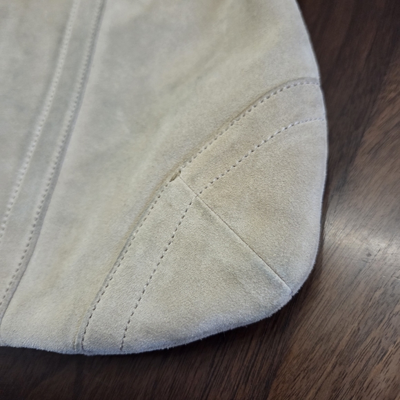 Vintage Coach Suede Drawstring Crossbody Bag - Picture 8 of 14